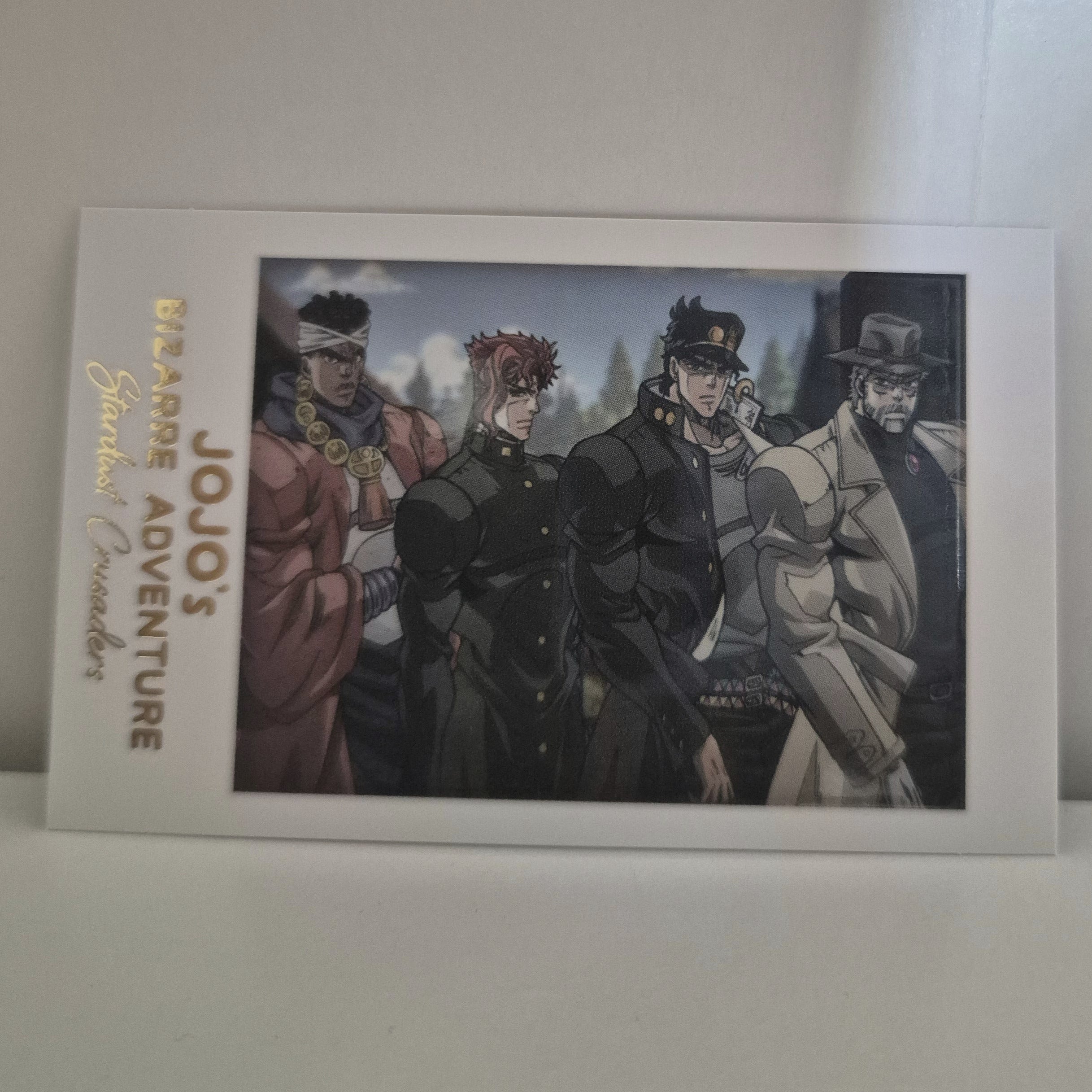Jojo stardust crusaders collectable card (All together)